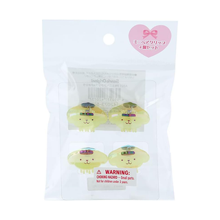 Sanrio Iridescent Mini 4 Hair Clips Set