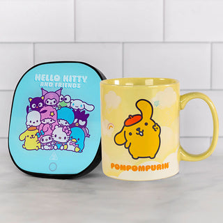 Pompompurin Coffee Mug with Electric Mug Warmer