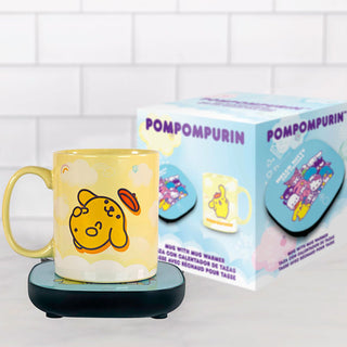 Pompompurin Coffee Mug with Electric Mug Warmer