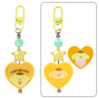 Sanrio Colorful Heart Keychain Pink Blind Box