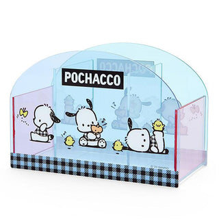 Pochacco Check Design Acrylic Organizer