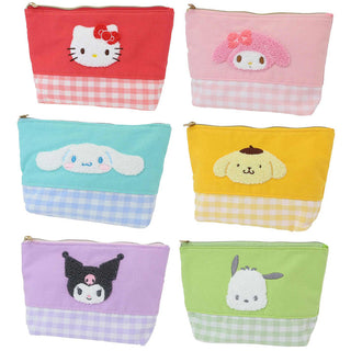 Sanrio Gingham Casquette Pouch