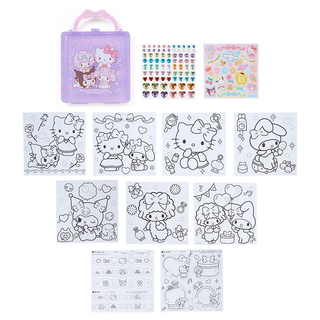 Sanrio Characters Mini Coloring and Sticker Set