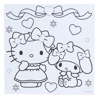 Sanrio Characters Mini Coloring and Sticker Set