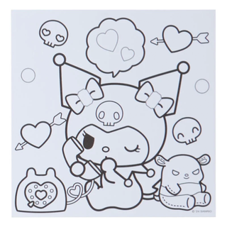 Sanrio Characters Mini Coloring and Sticker Set