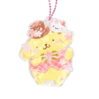 Sanrio Pack Your Own Flower Keychain with Case: Character