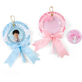 Sanrio Rosette Wand Keychain with Badge