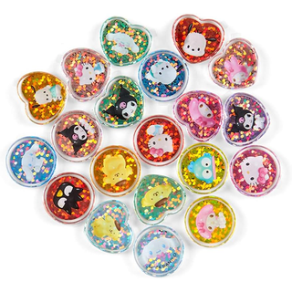 Sanrio Clear and Bubbly 20-pc Mini Glitter Sticker Pack