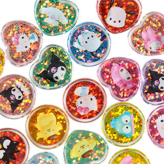 Sanrio Clear and Bubbly 20-pc Mini Glitter Sticker Pack