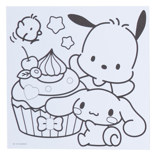 Sanrio Characters Mini Coloring and Sticker Set