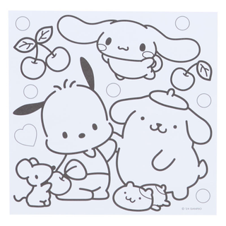 Sanrio Characters Mini Coloring and Sticker Set