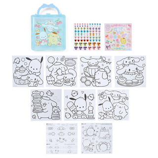 Sanrio Characters Mini Coloring and Sticker Set