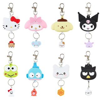 Sanrio Face Charm Key Reel