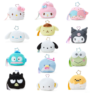 Sanrio Plush Mini Face Pouch