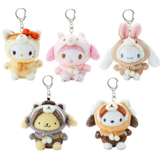 Sanrio Forest Animals Plush Mascot Keychain