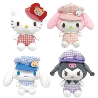 Sanrio Gingham Casquette 11" Plush