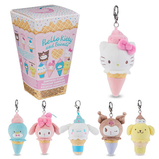 Sanrio Ice Cream Parlor Plush Keychain Blind Box