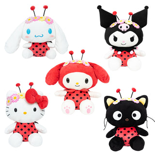 Sanrio Ladybug Flower 12" Plush