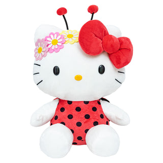 Sanrio Ladybug Flower 12" Plush