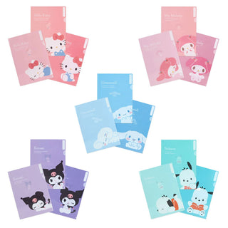 Sanrio Expressions 3-pc Clear File Folder Set