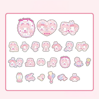 Sanrio My Little Treasure 43-pc Mini Sticker Pack