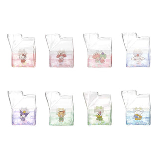 Sanrio Characters Kawaii Glass Milk Carton Cup