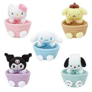 Sanrio Woven Rope Small Storage Basket