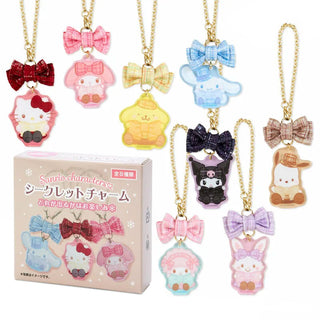 Sanrio Sparkle Tweed Bow Charm Blind Box