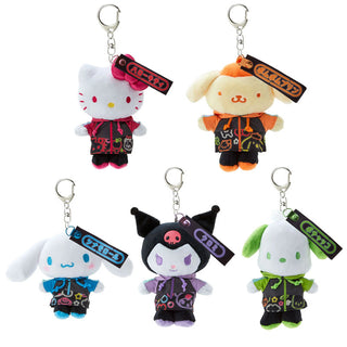 Sanrio Vivid Neon Plush Mascot Keychain