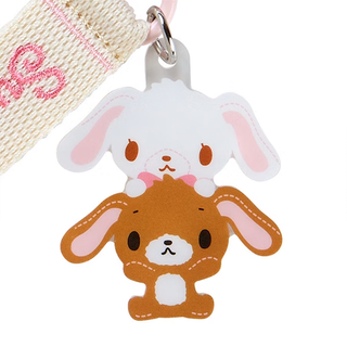 Sanrio Embroidered Logo Keychain