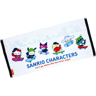 Sanrio Skateboard Hand Towel