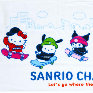 Sanrio Skateboard Hand Towel