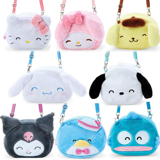 Sanrio Nico Smile Crossbody Plush Purse