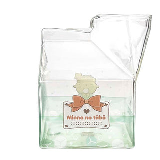 Sanrio Characters Kawaii Glass Milk Carton Cup