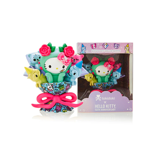 tokidoki x Hello Kitty 50th Anniversary Birthday Bouquet Kitty Special Edition Figure