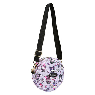 tokidoki x Kuromi & My Melody Garden Party Round Small Crossbody