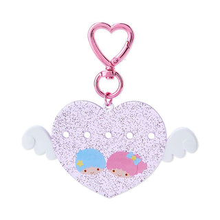 Sanrio Angel Heart Customizable Name Keychain