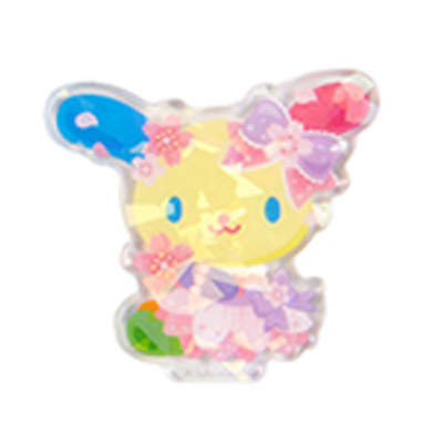 Sanrio Pack Your Own Sakura Shaker Keychain: Character Charm