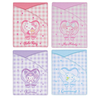 Sanrio Ribbon Gingham Travel Wallet