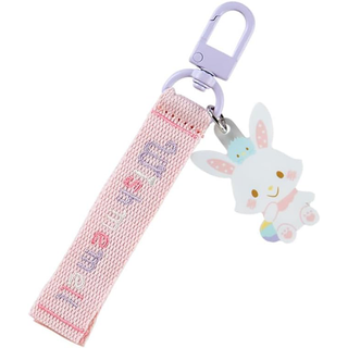 Sanrio Embroidered Logo Keychain