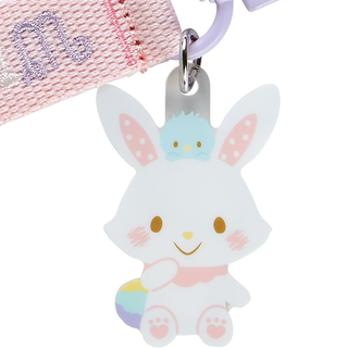 Sanrio Embroidered Logo Keychain