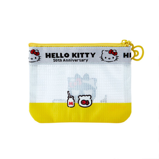 Hello Kitty 50th Hello Everyone! Vinyl Flat Pouch