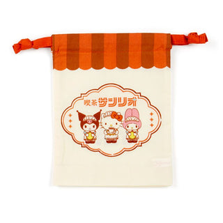 Sanrio Retro Cafe Drawstring Pouch Set