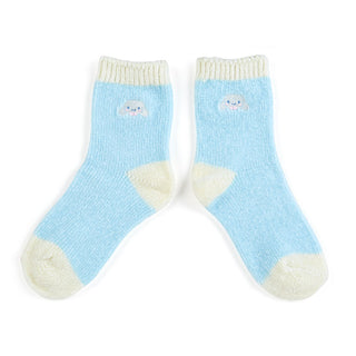 Sanrio Characters Embroidered Chenille Adult Socks