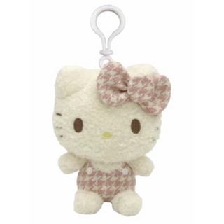 Sanrio Characters Houndstooth Clip-On Mascot