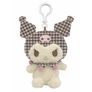 Sanrio Characters Houndstooth Clip-On Mascot