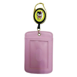 Hello Kitty Japan Pop Card Case with Reel