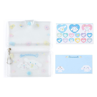 Sanrio Memo & Sticker with Case Keychain