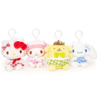 Sanrio Gingham Cafe Clip On Mascot