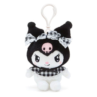 Kuromi Gingham Clip On Mascot